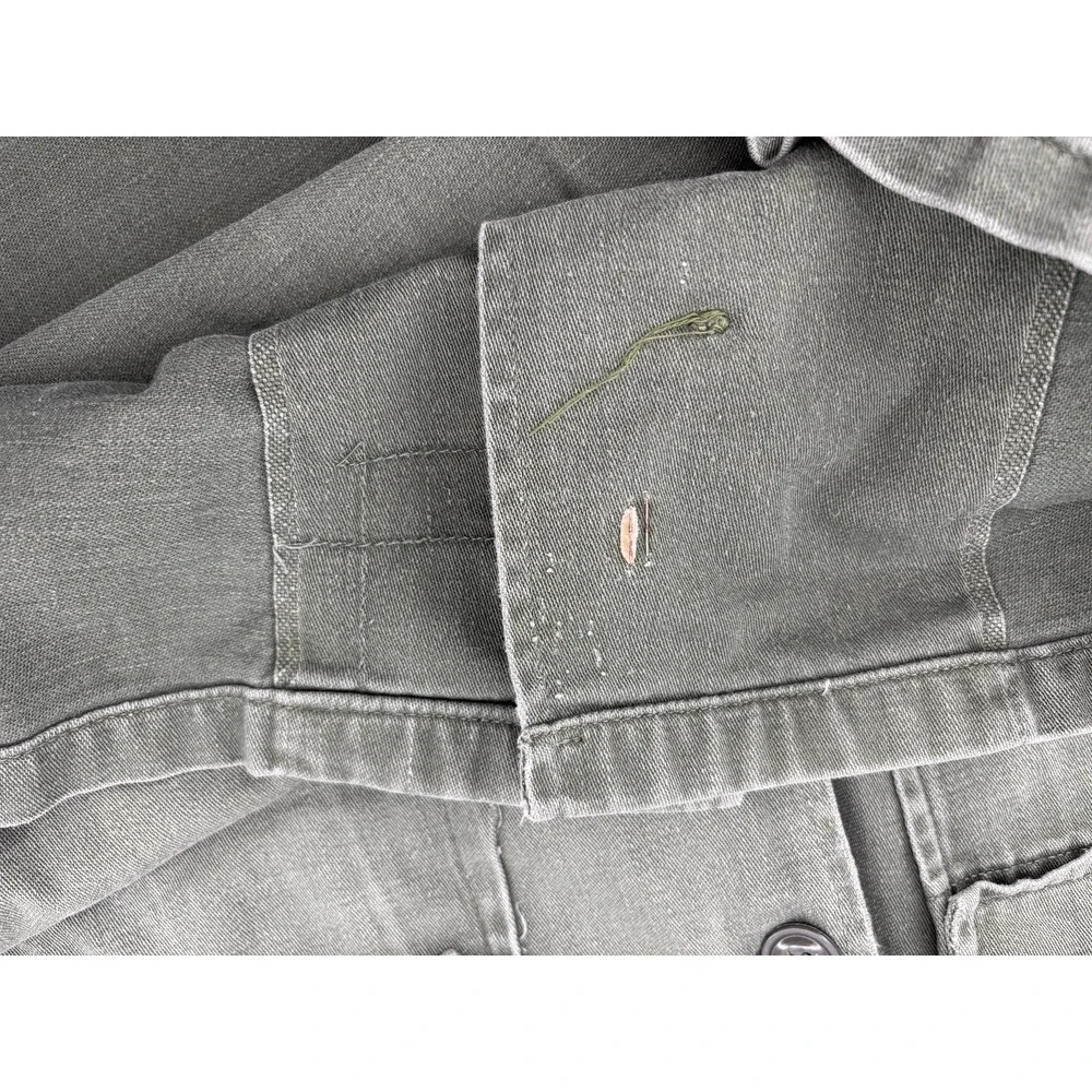Vietnam Jacket OG-107 Coat Mens War Fatigue Cotton Sateen Heavy Wear Patina S